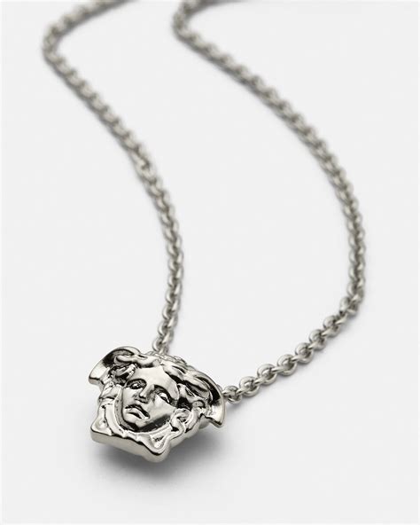 silver versace pendant|versace pendant women's.